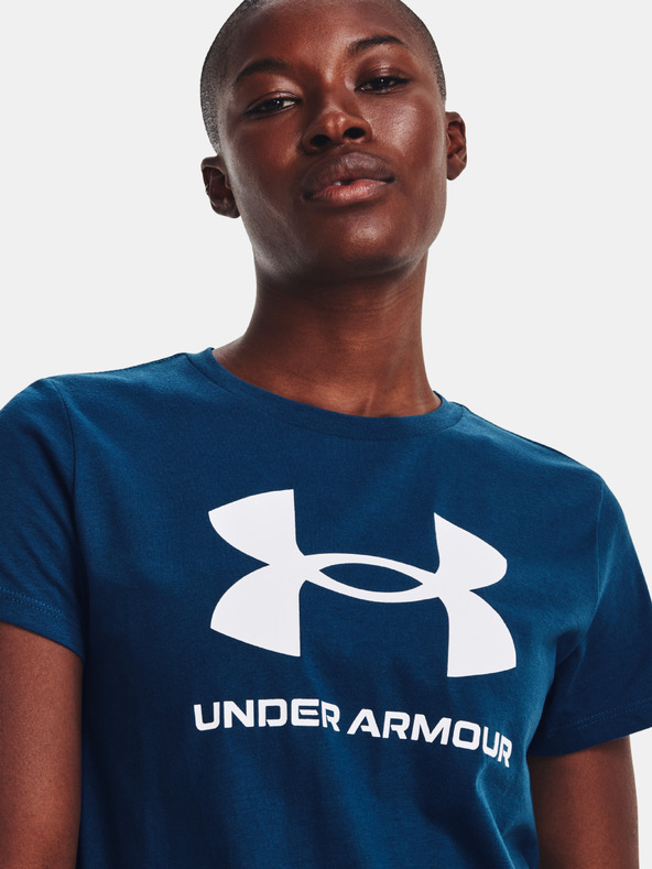 Under Armour Дамска тениска Under Armour UA W SPORTSTYLE LOGO SS