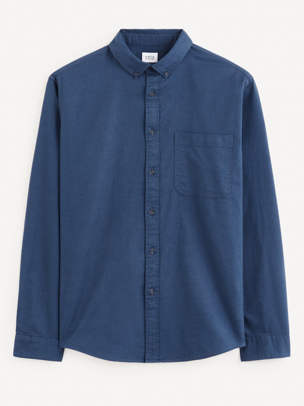 Celio Тъмносиня мъжка риза Celio Farobone2