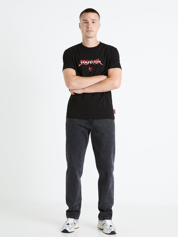 Celio Черна мъжка тениска Celio Fullmetal Alchemist