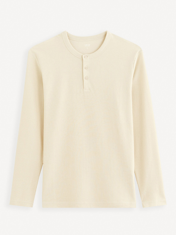 Celio Кремава мъжка тениска Celio Feplay