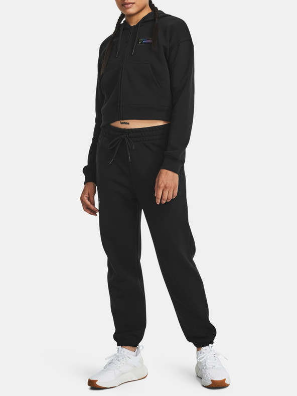 Under Armour Дамски суитшърт Under Armour Pjt Rck HW Terry FZ Q4