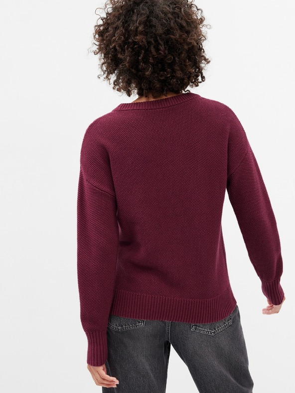 GAP Плетен пуловер с десен GAP