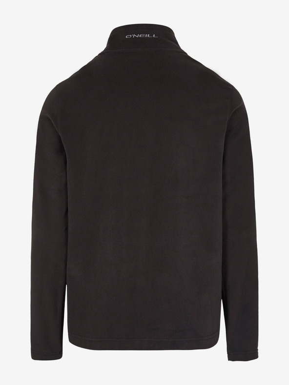 O'Neill Черна мъжка блуза с цип от полар със стояща яка O'Neill Jack's