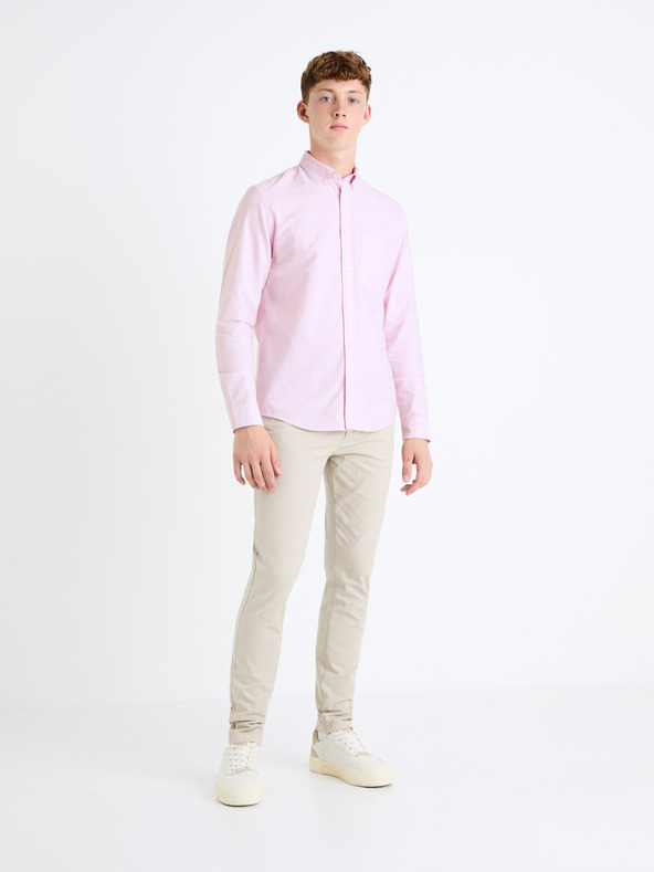 Celio Розова мъжка риза Celio Daxford