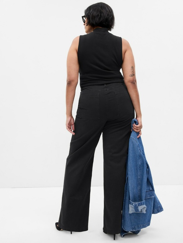 GAP Панталони Loose Khaki GAP