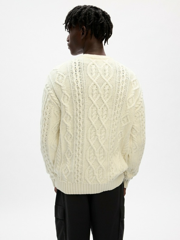 GAP Плетен пуловер с вълнена смес GAP