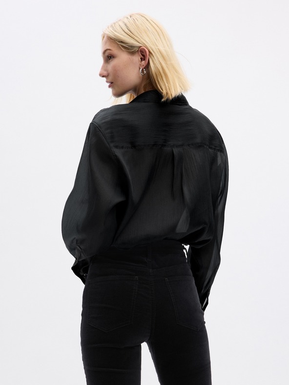 GAP Прозрачна oversize риза GAP
