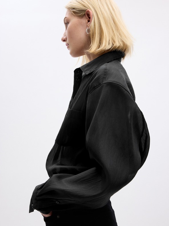 GAP Прозрачна oversize риза GAP