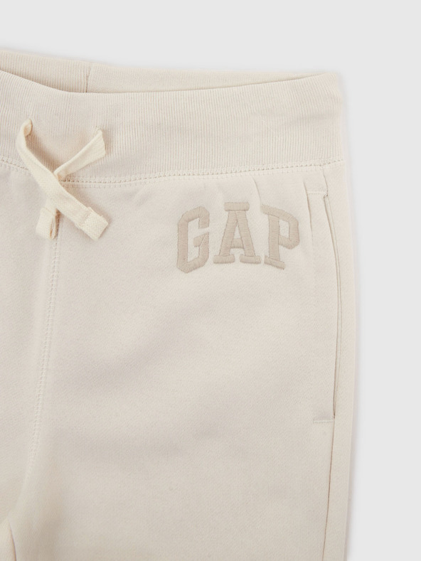GAP Детски спортни панталони от полар с лого GAP