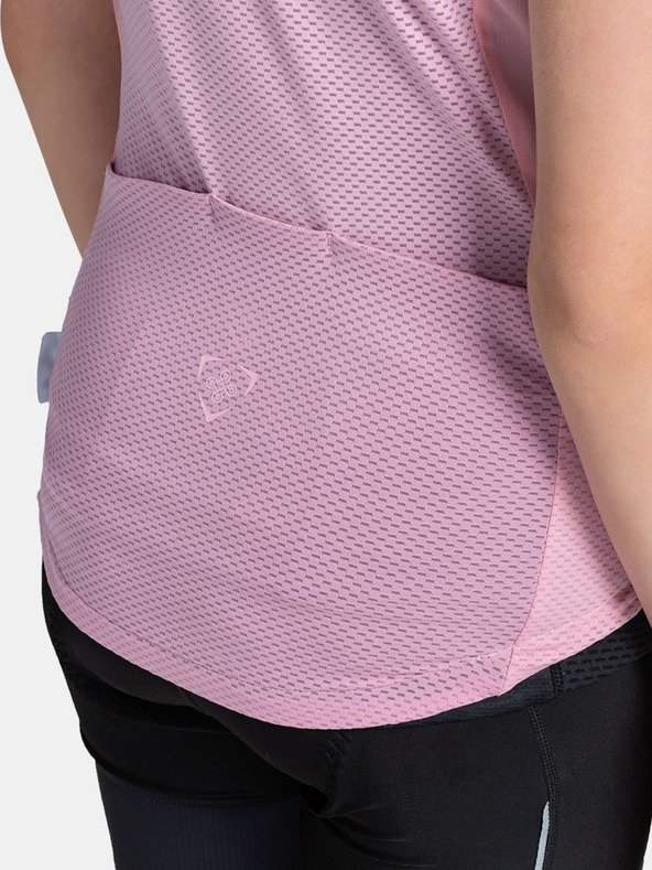 Kilpi Светлорозова дамска спортна жилетка Kilpi Flow