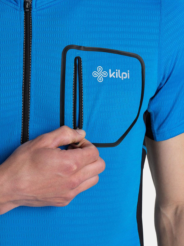 Kilpi Синя мъжка колоездачна фланелка Kilpi Meledo