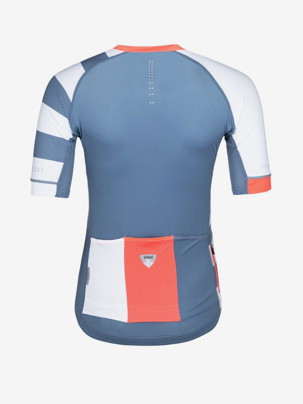 Kilpi Бяло и синьо дамско колоездачно трико Kilpi Wild
