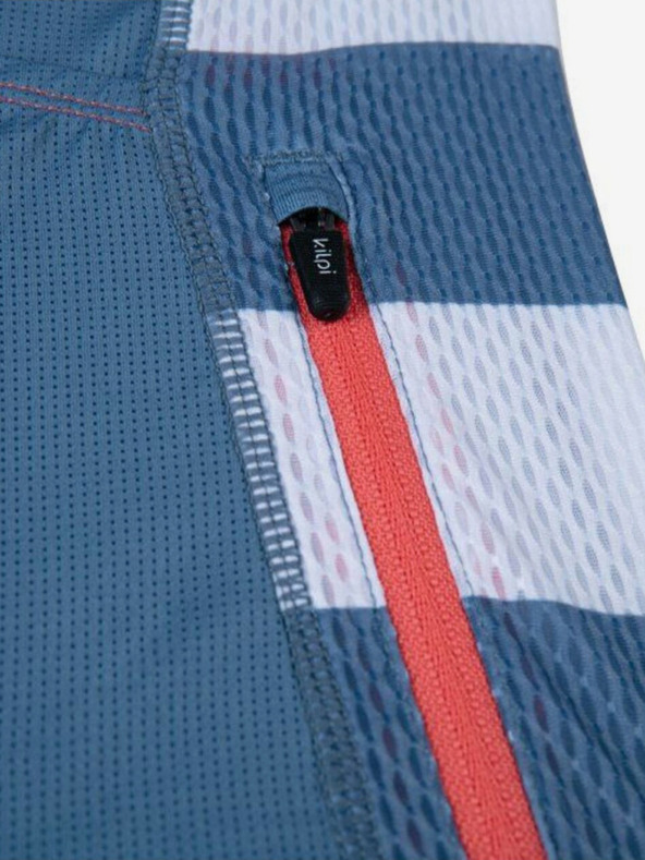 Kilpi Бяло и синьо дамско колоездачно трико Kilpi Wild