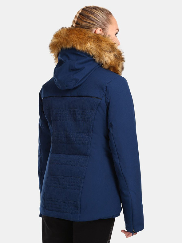 Kilpi Тъмно синьо дамско ски яке Kilpi Emilin-W с отопление