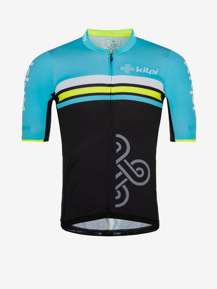 Kilpi Черно-синя мъжка колоездачна фланелка Kilpi CORRIDOR-M