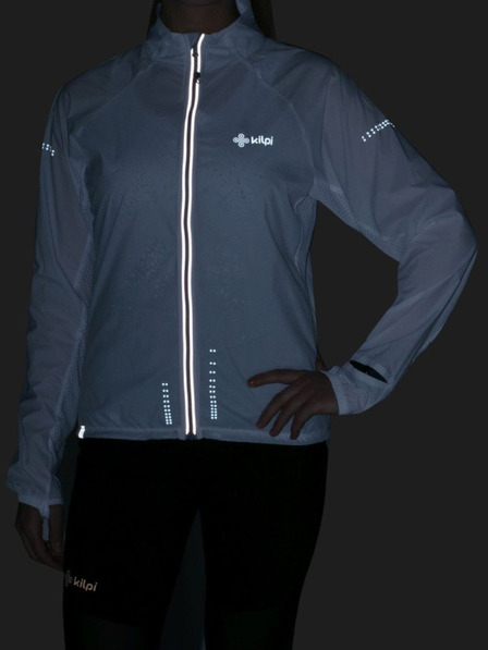Kilpi Kilpi TIRANO-W Бяло дамско яке за бягане