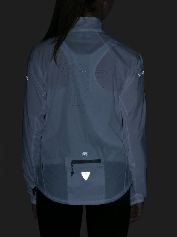 Kilpi Kilpi TIRANO-W Бяло дамско яке за бягане