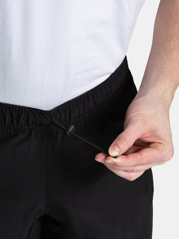 Kilpi Черен мъжки панталон за ски на открито Kilpi Arandi-M