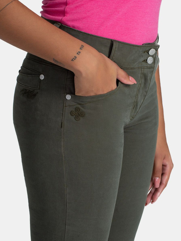 Kilpi Kilpi PARIVA-W Тъмнозелени дамски къси панталони