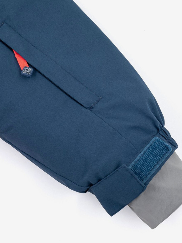 Kilpi Синьо и розово ски яке за момичета с шарка Kilpi SAARA-JG