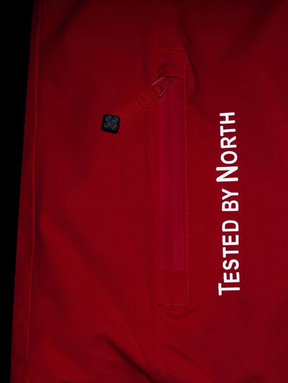 Kilpi Синьо и розово ски яке за момичета с шарка Kilpi SAARA-JG