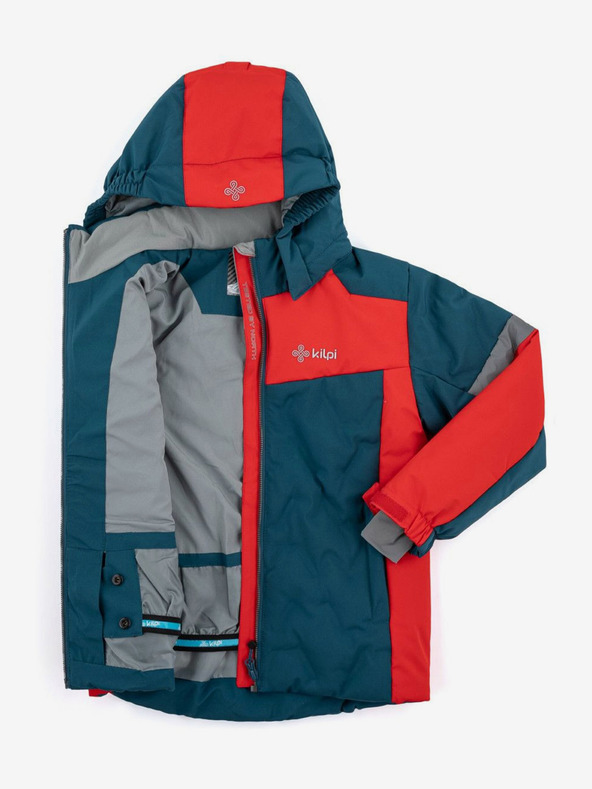 Kilpi Зимно яке за момчета Kilpi Teddy червено и бензиново