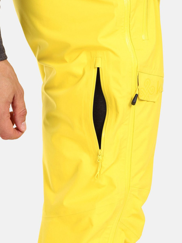 Kilpi Жълти мъжки зимни спортни панталони Kilpi Lazzaro