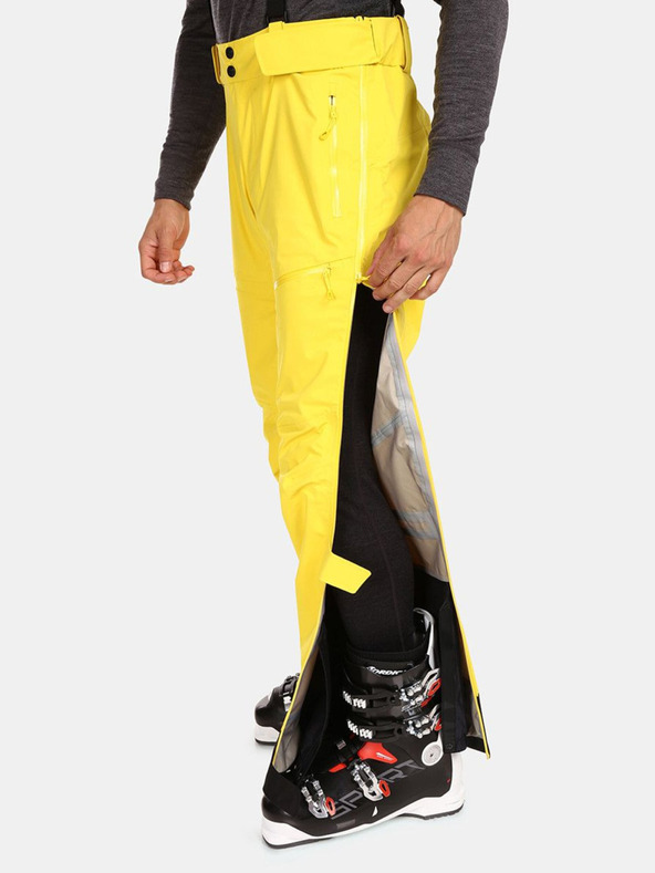 Kilpi Жълти мъжки зимни спортни панталони Kilpi Lazzaro