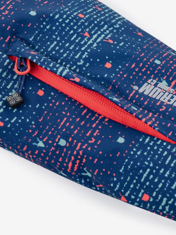 Kilpi Тъмно синьо десенирано ски яке за момичета Kilpi Jenova