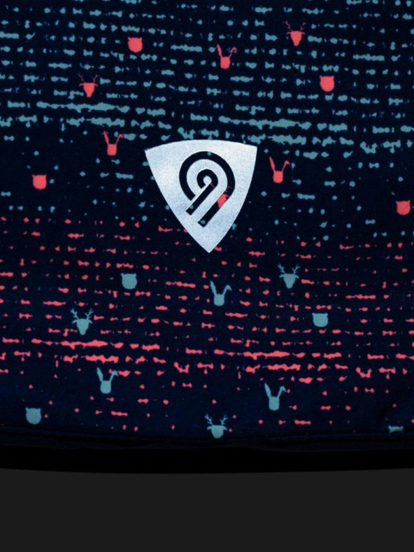 Kilpi Тъмно синьо десенирано ски яке за момичета Kilpi Jenova