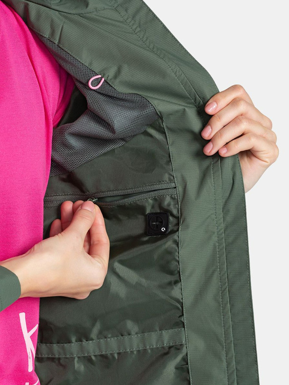 Kilpi Тъмнозелено дамско спортно яке Kilpi Sonna