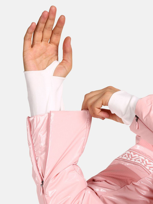 Kilpi Светлорозово дамско ски яке Kilpi Dalila