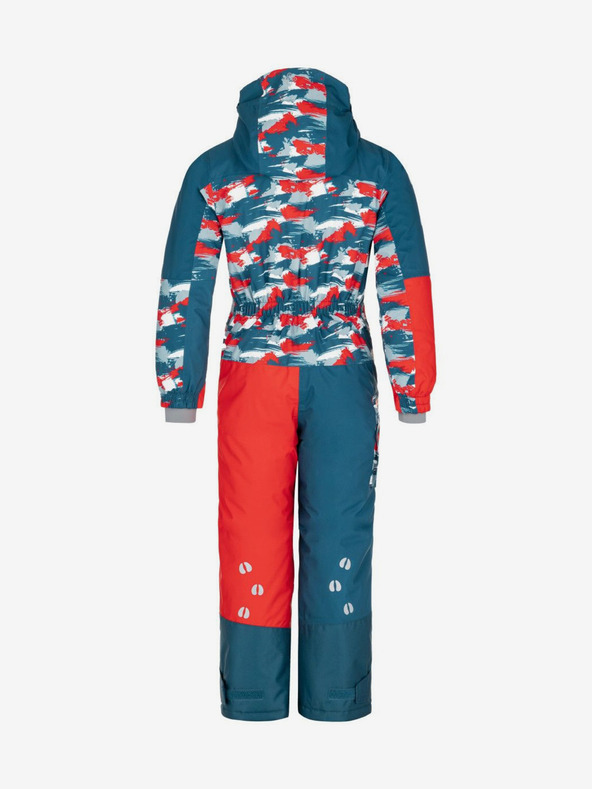 Kilpi Оранжево-син ски костюм за момчета Kilpi Pontino