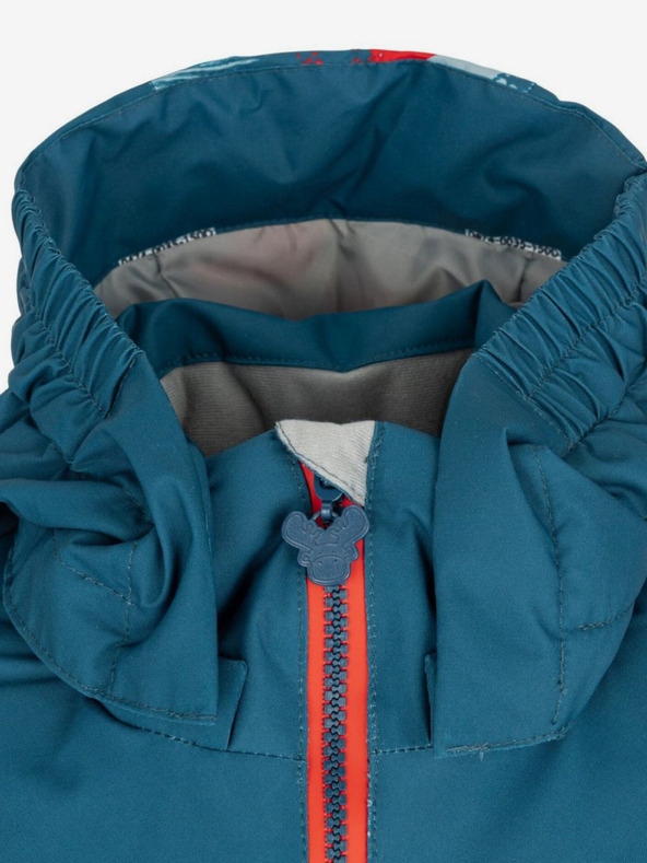 Kilpi Оранжево-син ски костюм за момчета Kilpi Pontino