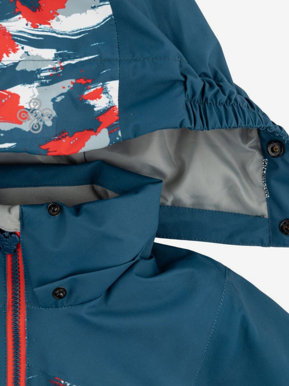 Kilpi Оранжево-син ски костюм за момчета Kilpi Pontino