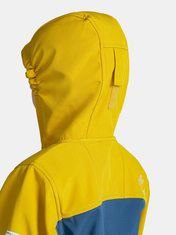 Kilpi Жълто-синьо софтшел яке за момчета Kilpi Ravio