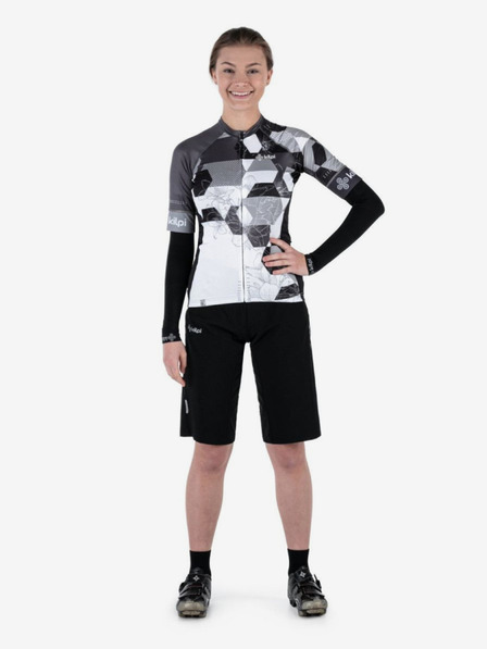 Kilpi Черни дамски шорти за колоездене Kilpi Trackee