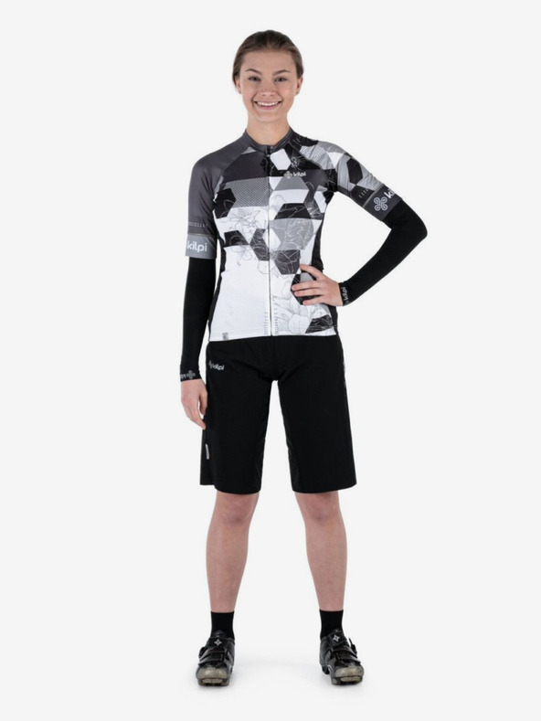 Kilpi Черни дамски шорти за колоездене Kilpi Trackee