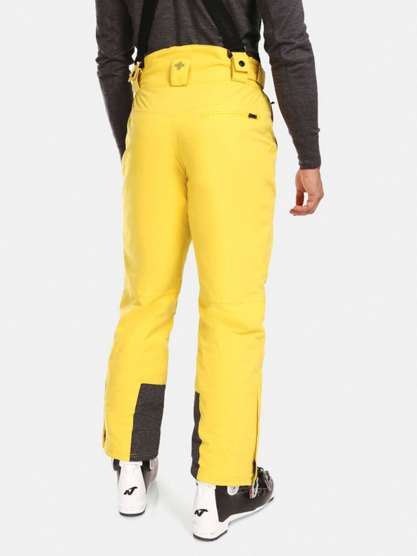 Kilpi Жълти мъжки ски панталони Kilpi Mimas