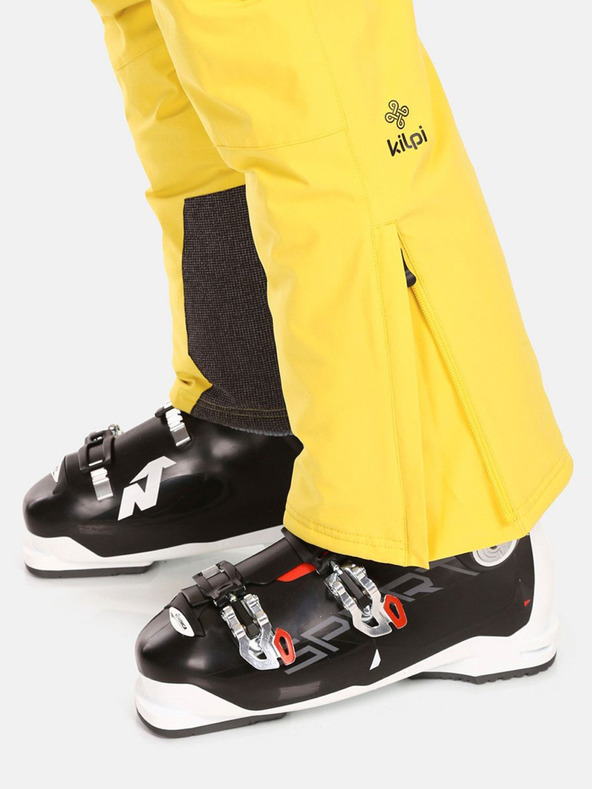Kilpi Жълти мъжки ски панталони Kilpi Mimas