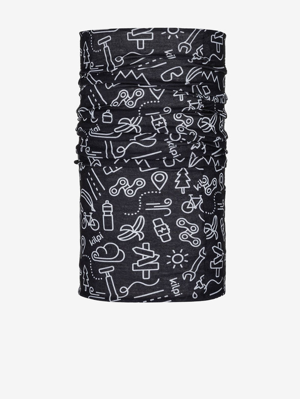 Kilpi Черна шарена жилетка Kilpi Darlin-U