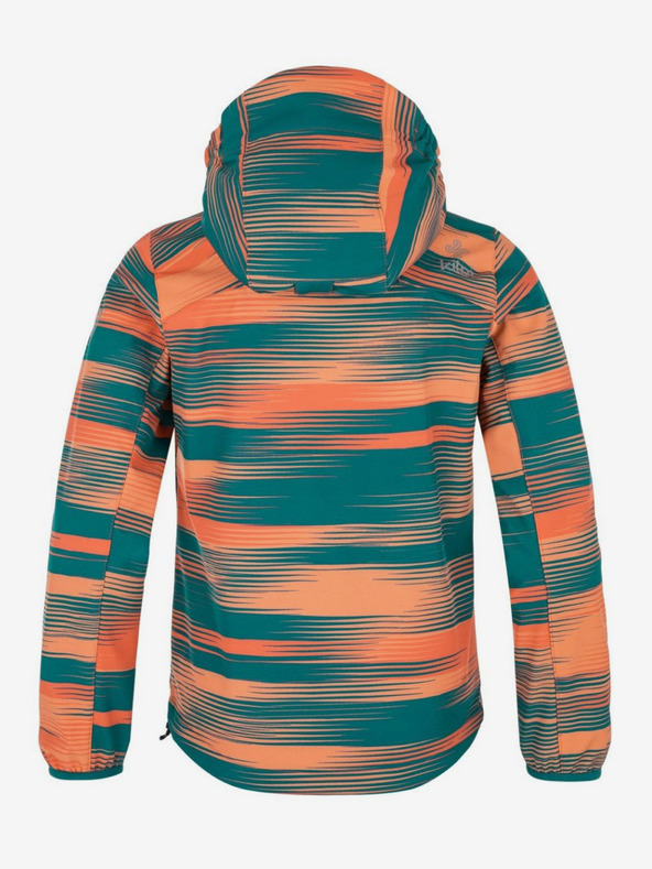 Kilpi Петролно оранжево софтшел яке за момичета Kilpi Ravia-J