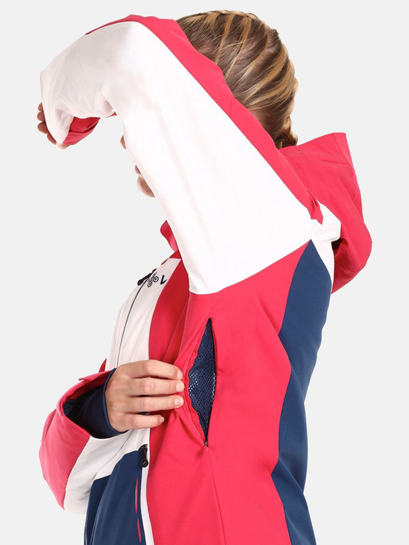 Kilpi Бяло и коралово дамско зимно яке Kilpi Valera-W