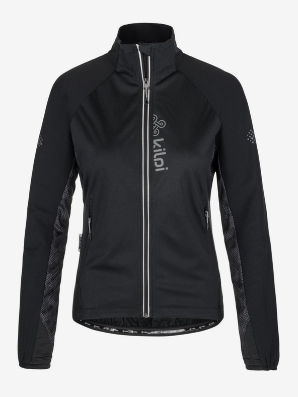 Kilpi Черно дамско спортно яке Kilpi Nordim-W