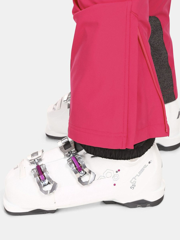 Kilpi Тъмнорозов дамски ски панталон Kilpi RHEA-W