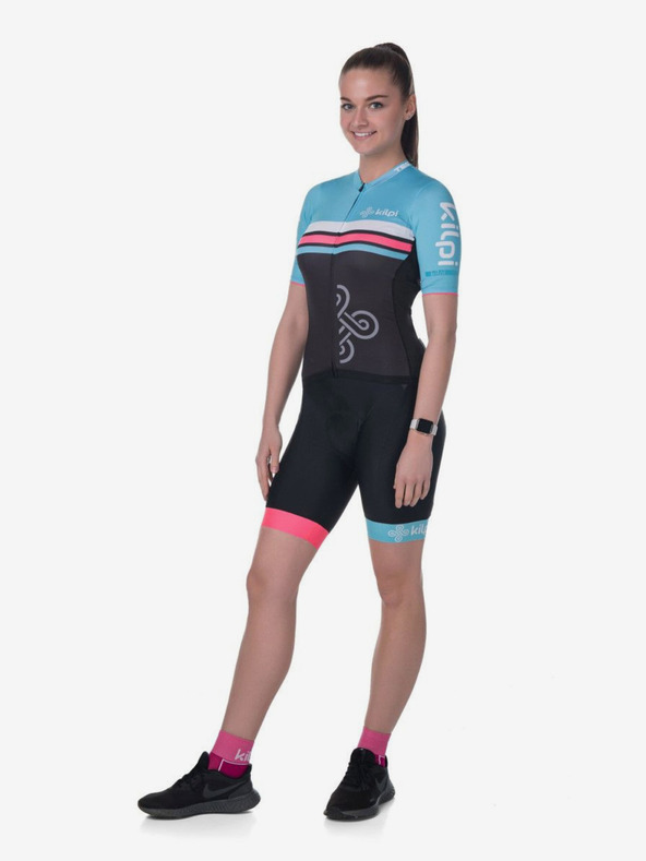 Kilpi Дамски шорти за колоездене Kilpi MURIA в тюркоазено и черно