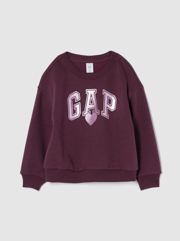 GAP Бебешки суитшърт с логото на GAP