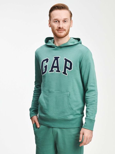 GAP Суитшърт с лого Gap и качулка GAP