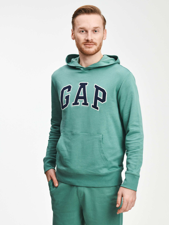 GAP Суитшърт с лого Gap и качулка GAP