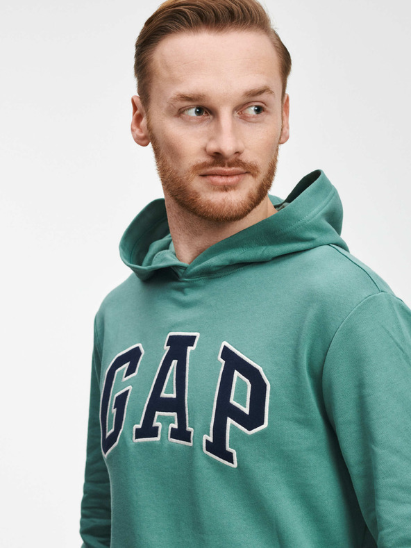 GAP Суитшърт с лого Gap и качулка GAP